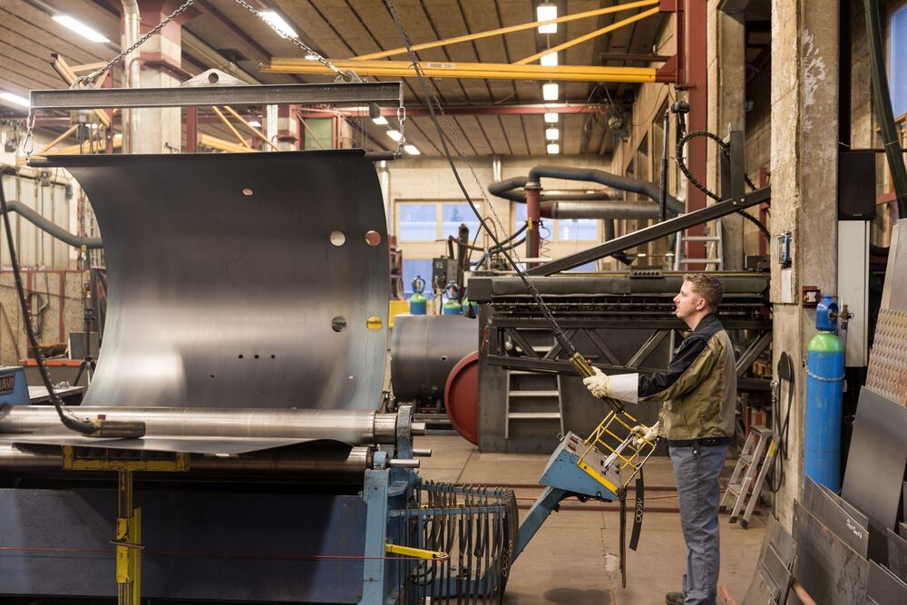 Speicher-Produktion.